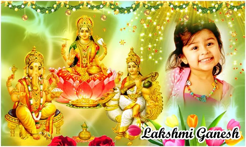 God Lakshmi Devi Photo Frames | Indus Appstore | Screenshot