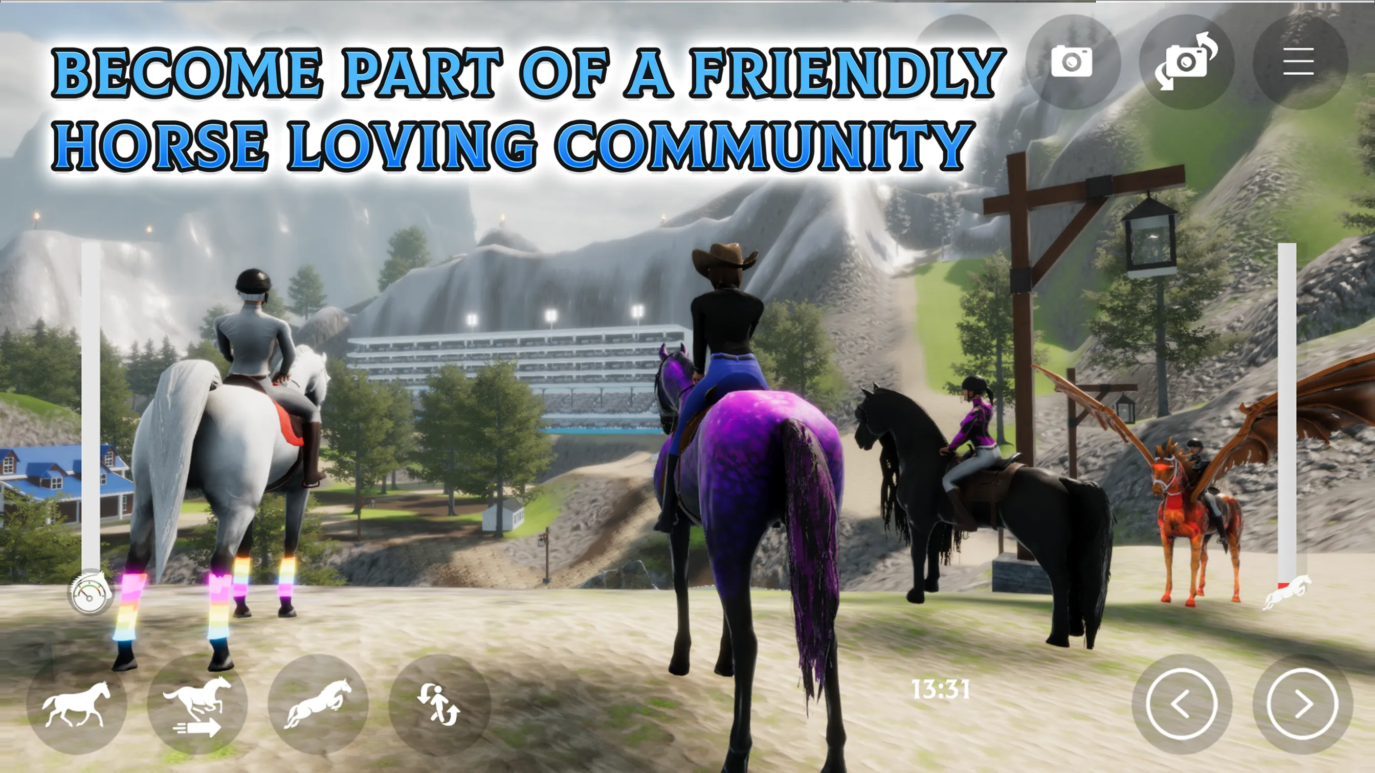 Horse Academy - Equestrian MMO | Indus Appstore | Screenshot