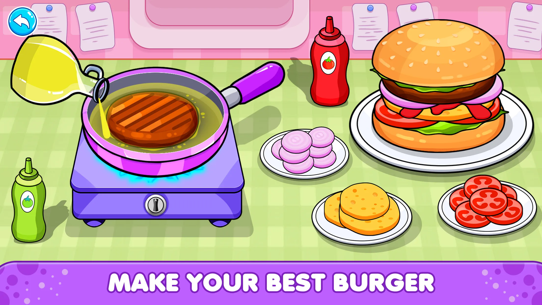Kitchen Set Cooking Chef Sim | Indus Appstore | Screenshot