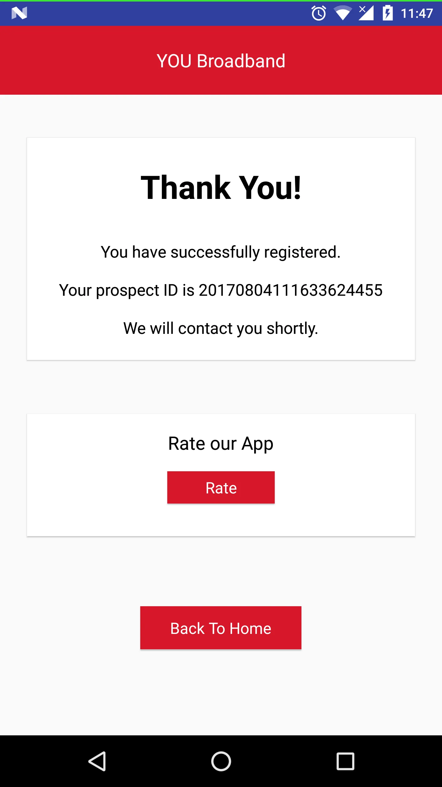 YOU Broadband India Limited | Indus Appstore | Screenshot