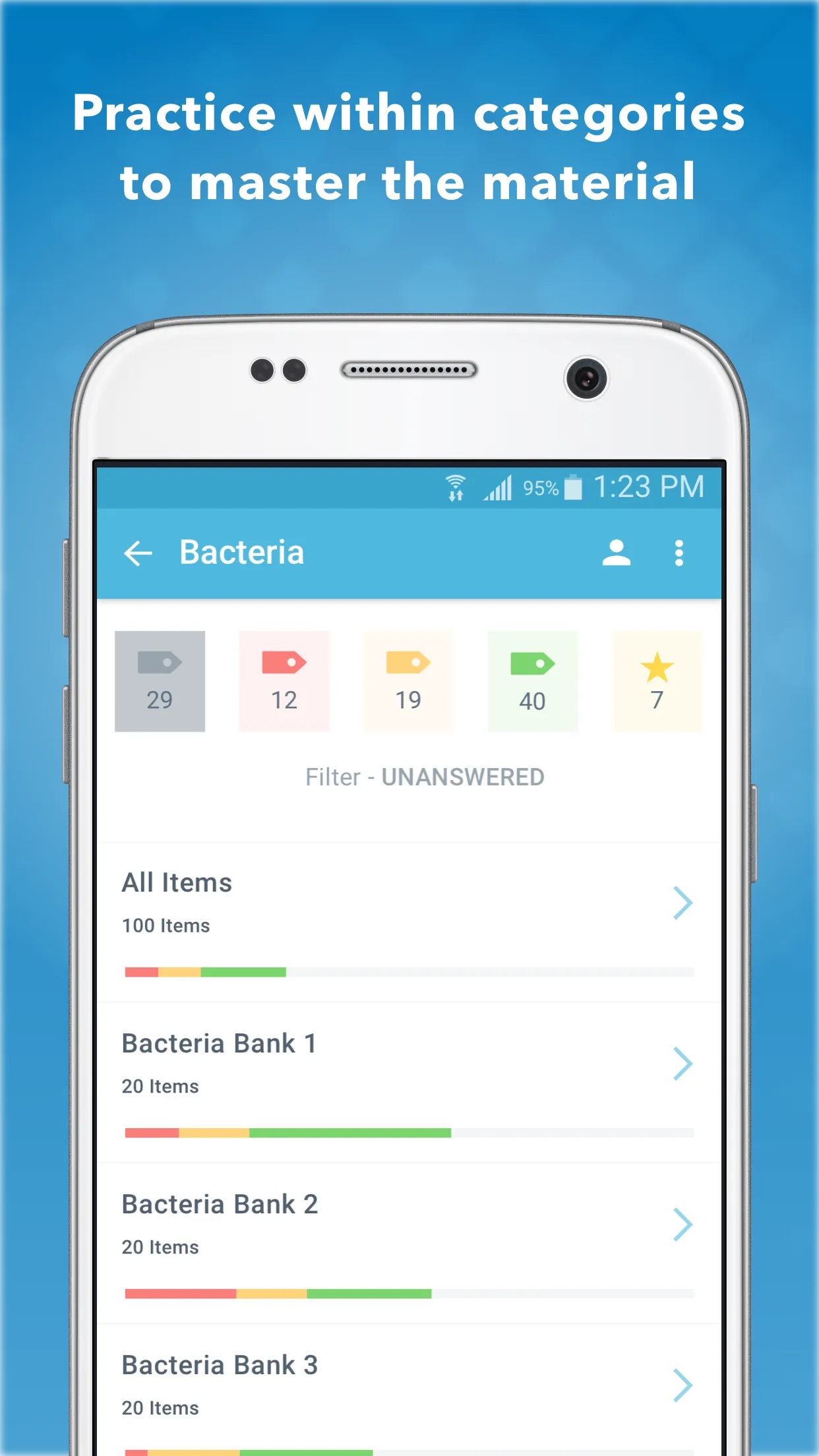 USMLE Microbiology Flashcards | Indus Appstore | Screenshot