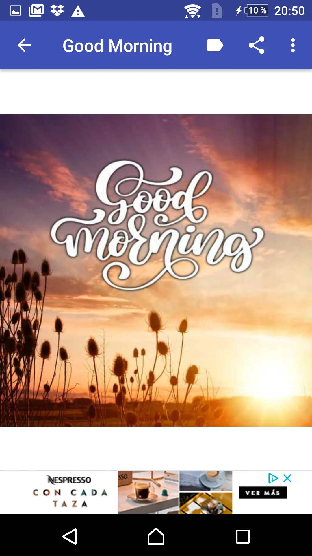 HAPPY DAWN MORNING | Indus Appstore | Screenshot