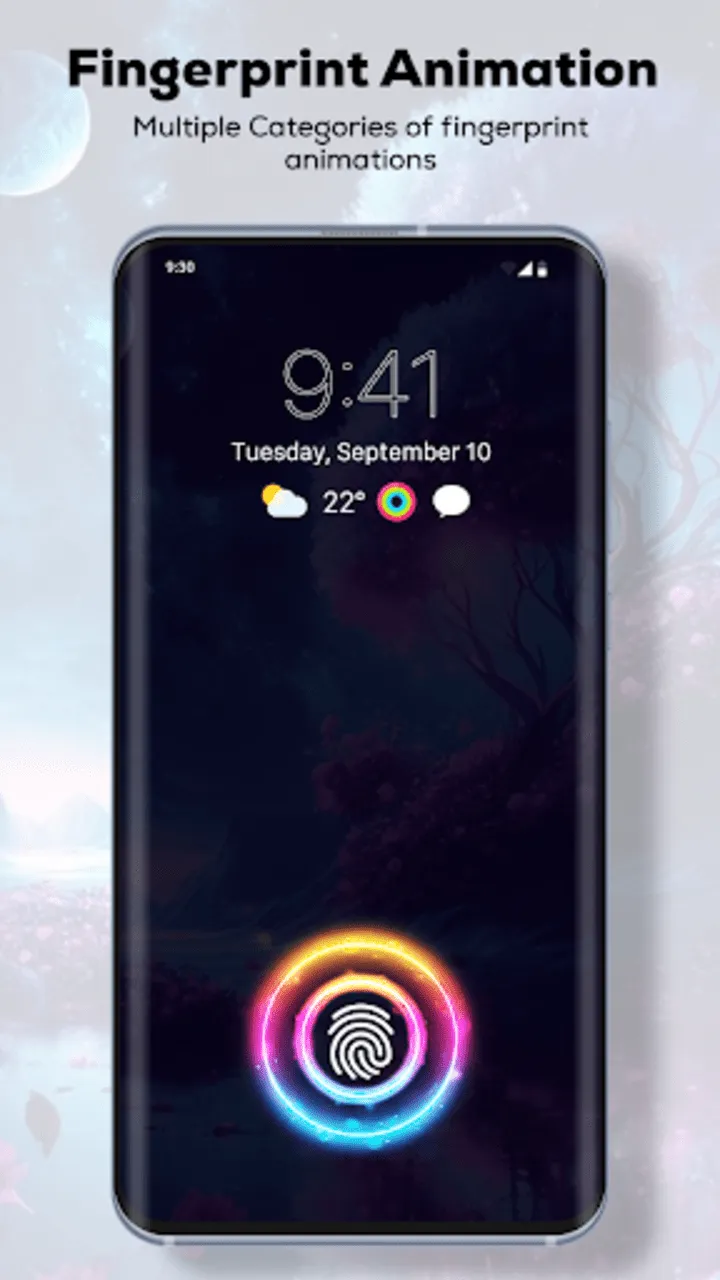 Fingerprint Live Animation App | Indus Appstore | Screenshot