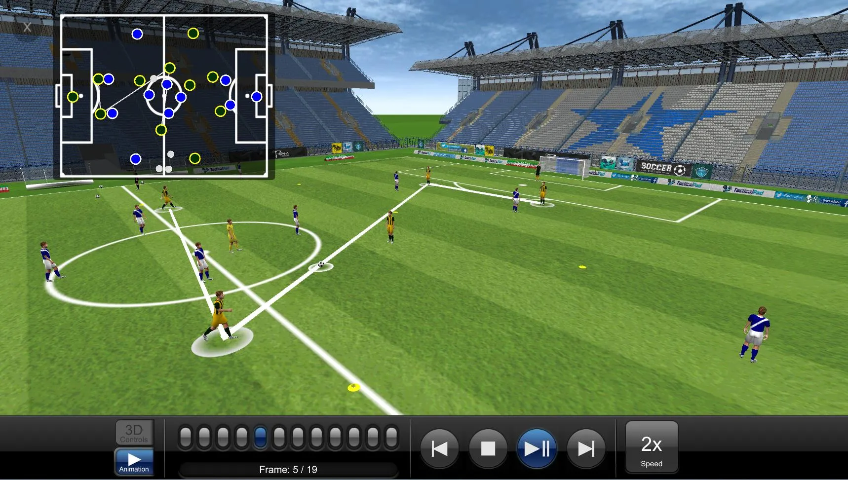 TacticalPad Coach's Whiteboard | Indus Appstore | Screenshot