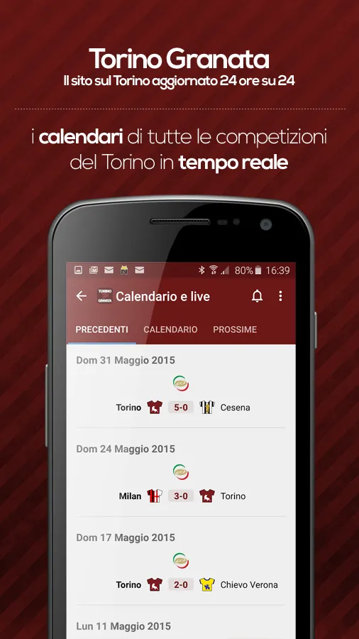 Torino Granata | Indus Appstore | Screenshot