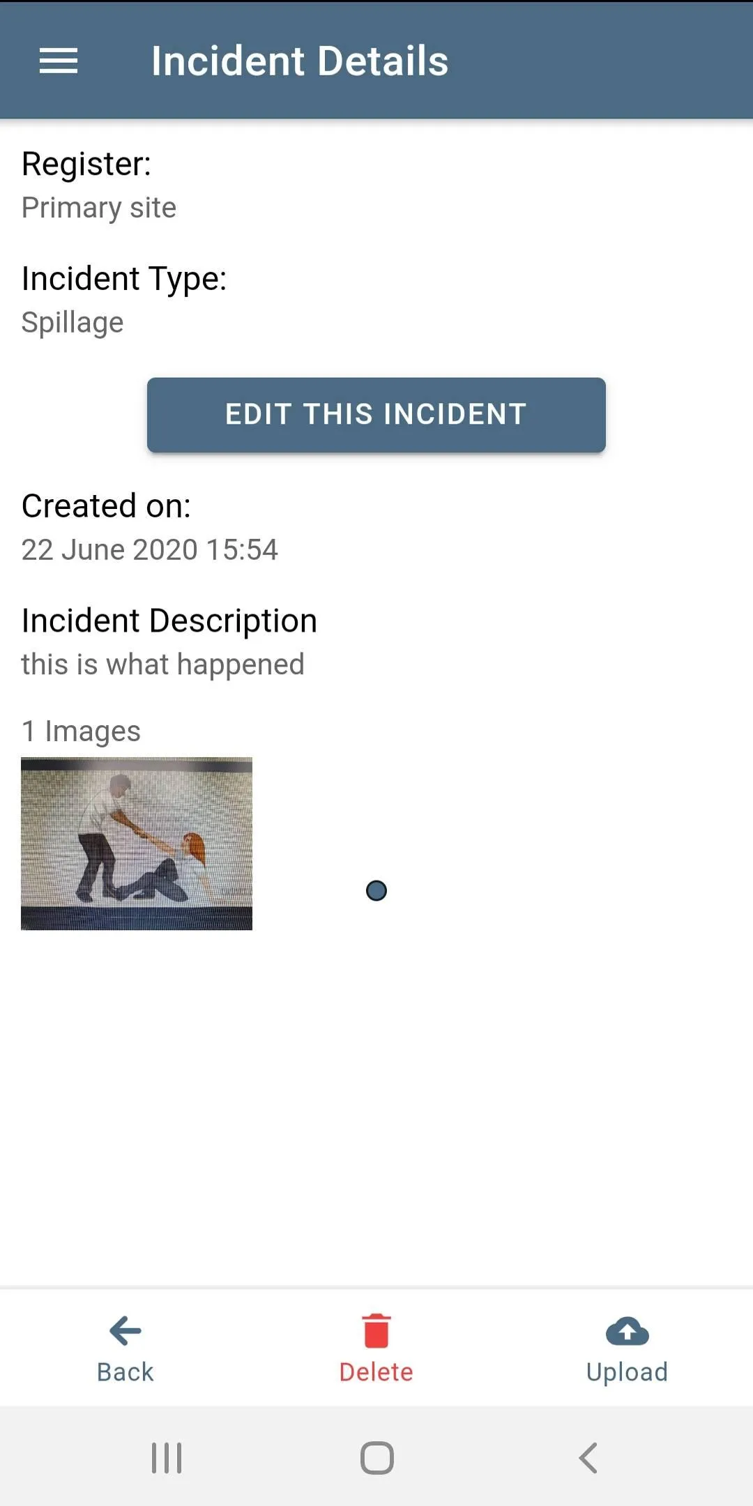 MY Incidents | Indus Appstore | Screenshot