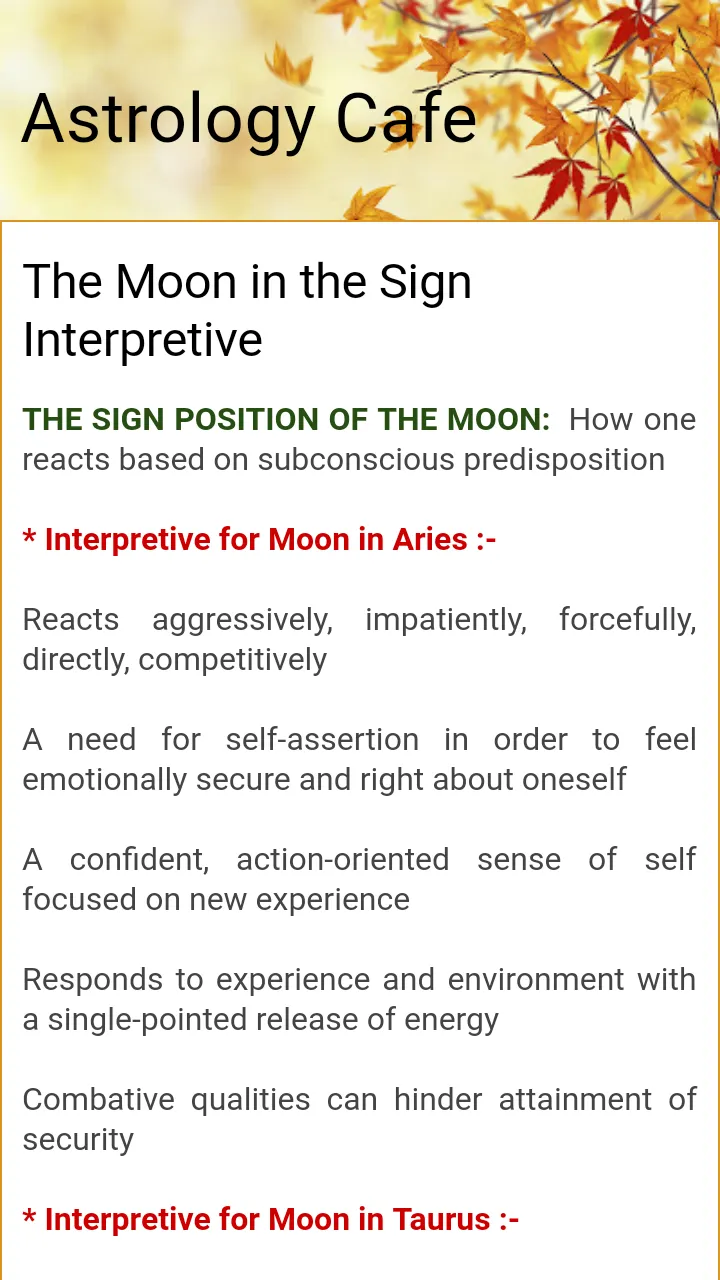 Astrology cafe | Indus Appstore | Screenshot