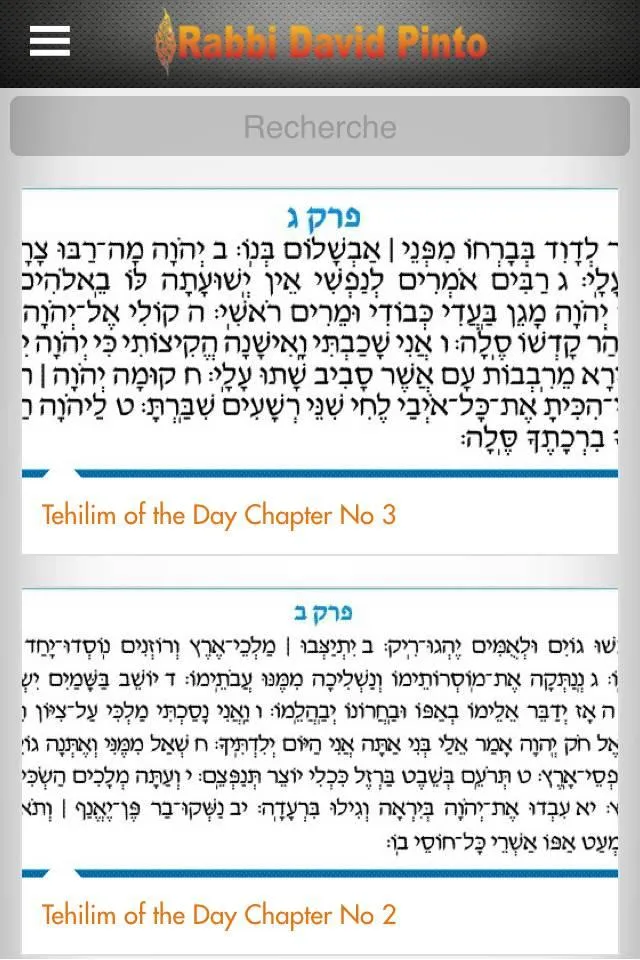 Rabbi David Pinto | Indus Appstore | Screenshot