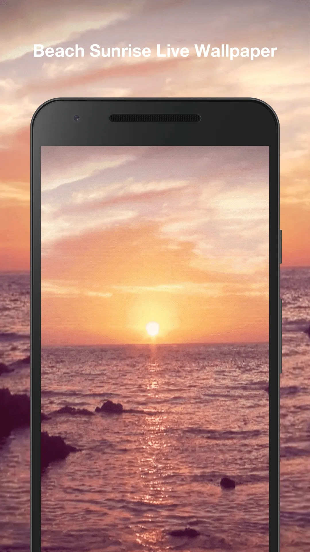 Beach Sunrise Live Wallpaper | Indus Appstore | Screenshot