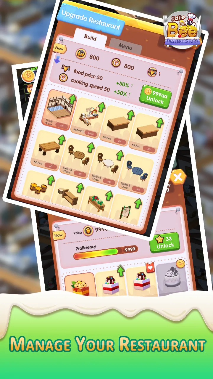 Idle Bee: Dessert Story | Indus Appstore | Screenshot