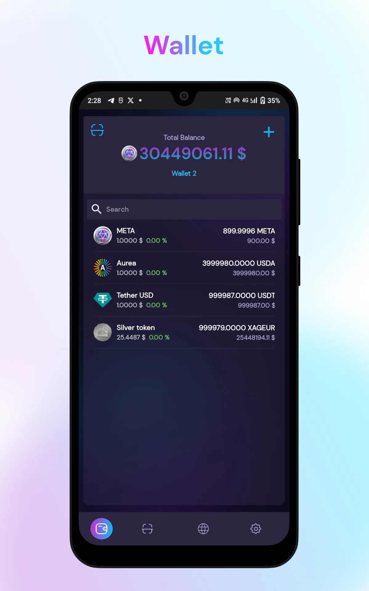 Metatron wallet | Indus Appstore | Screenshot