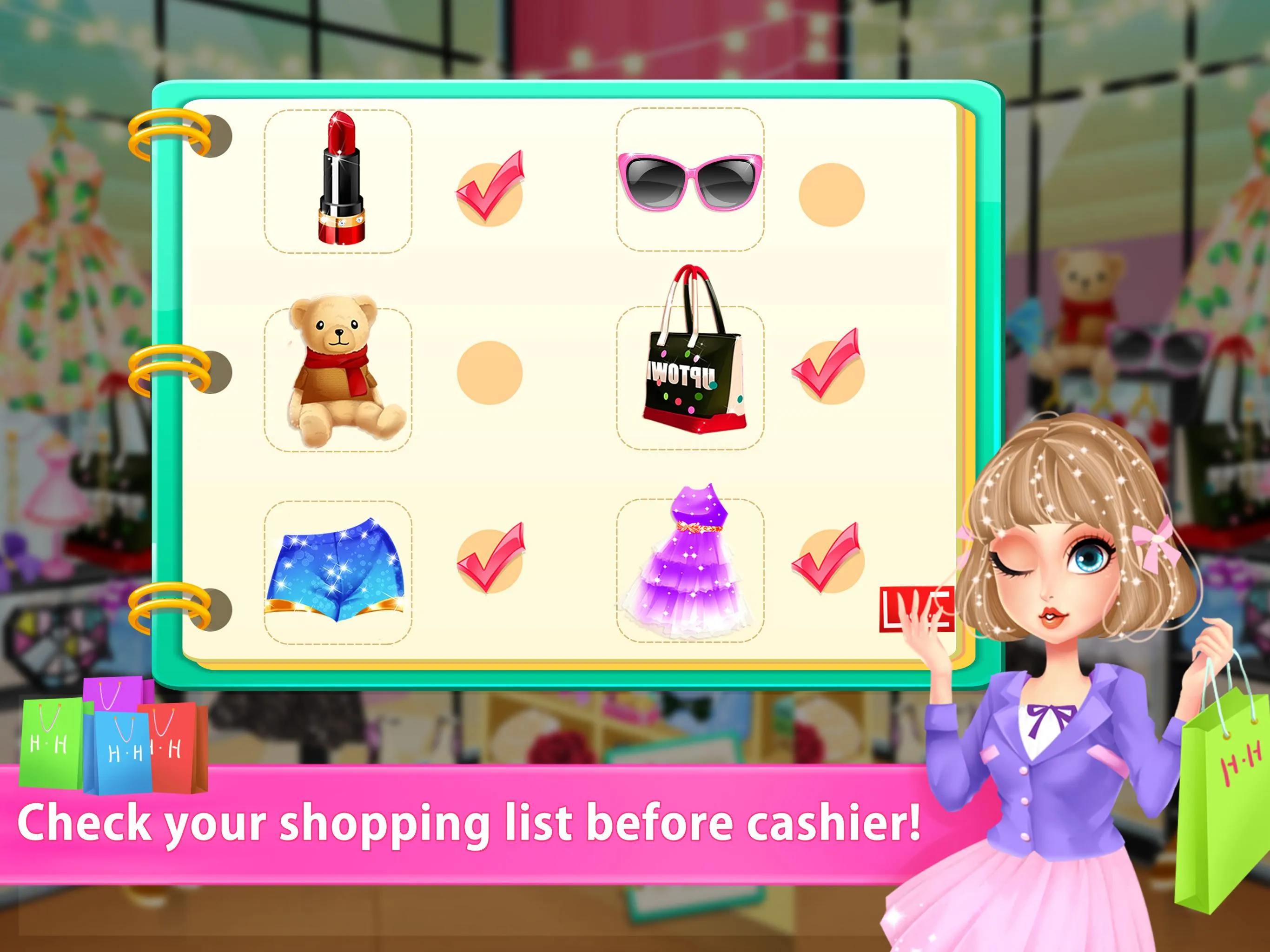 Crazy Shopping Mall Girl | Indus Appstore | Screenshot