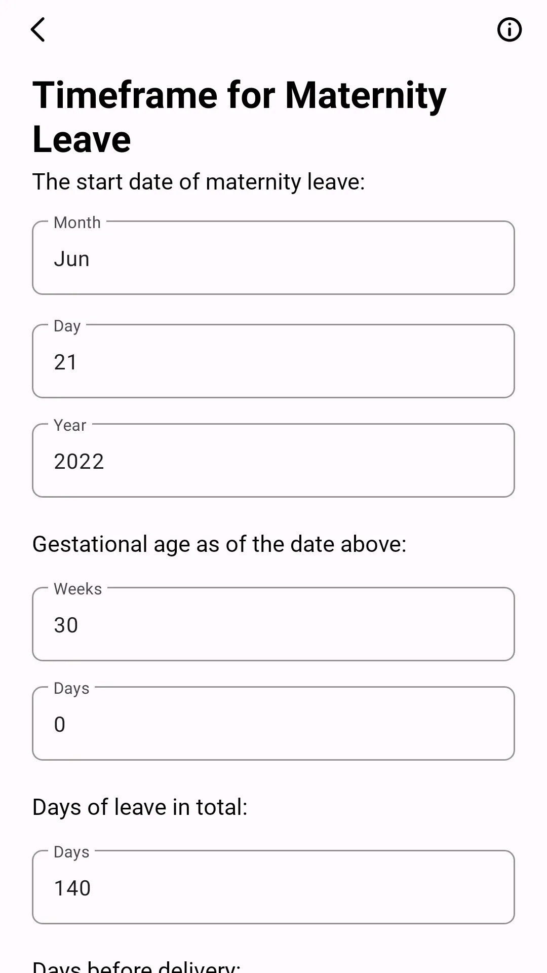 Obstetric Calculator | Indus Appstore | Screenshot