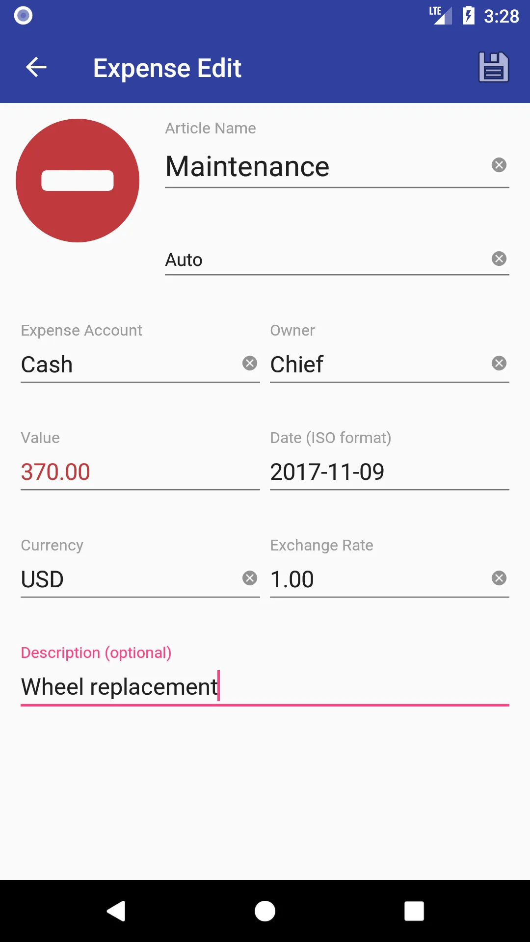 Family Finance | Indus Appstore | Screenshot