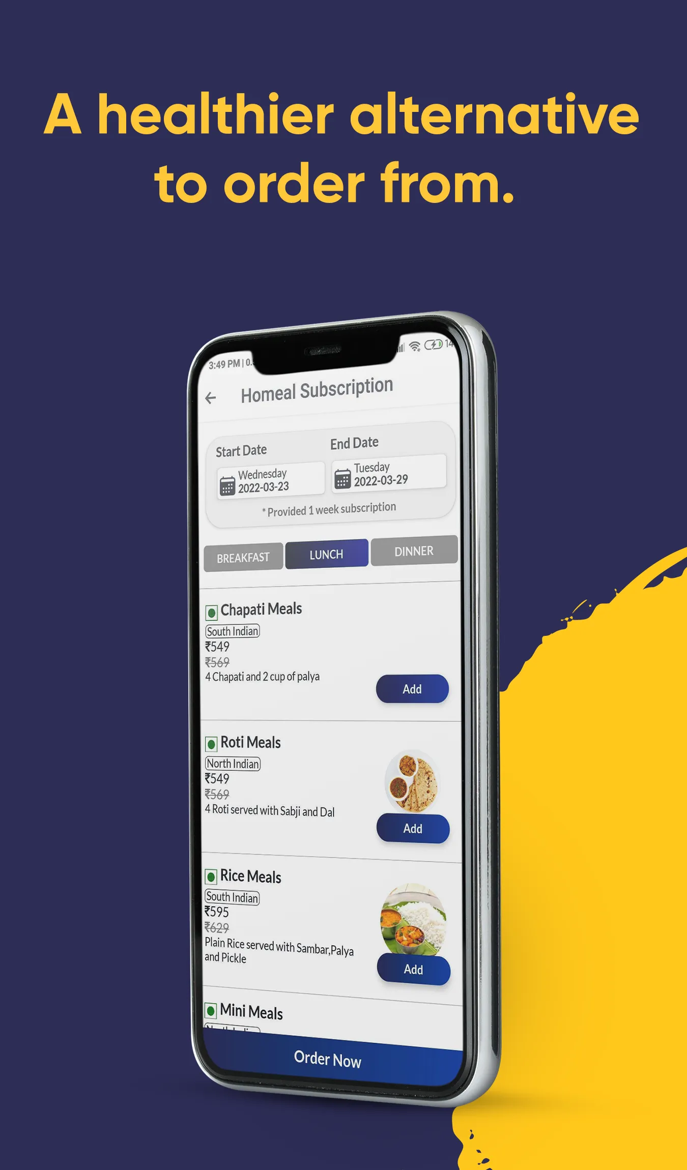 Homeal: Home Food Delivery | Indus Appstore | Screenshot