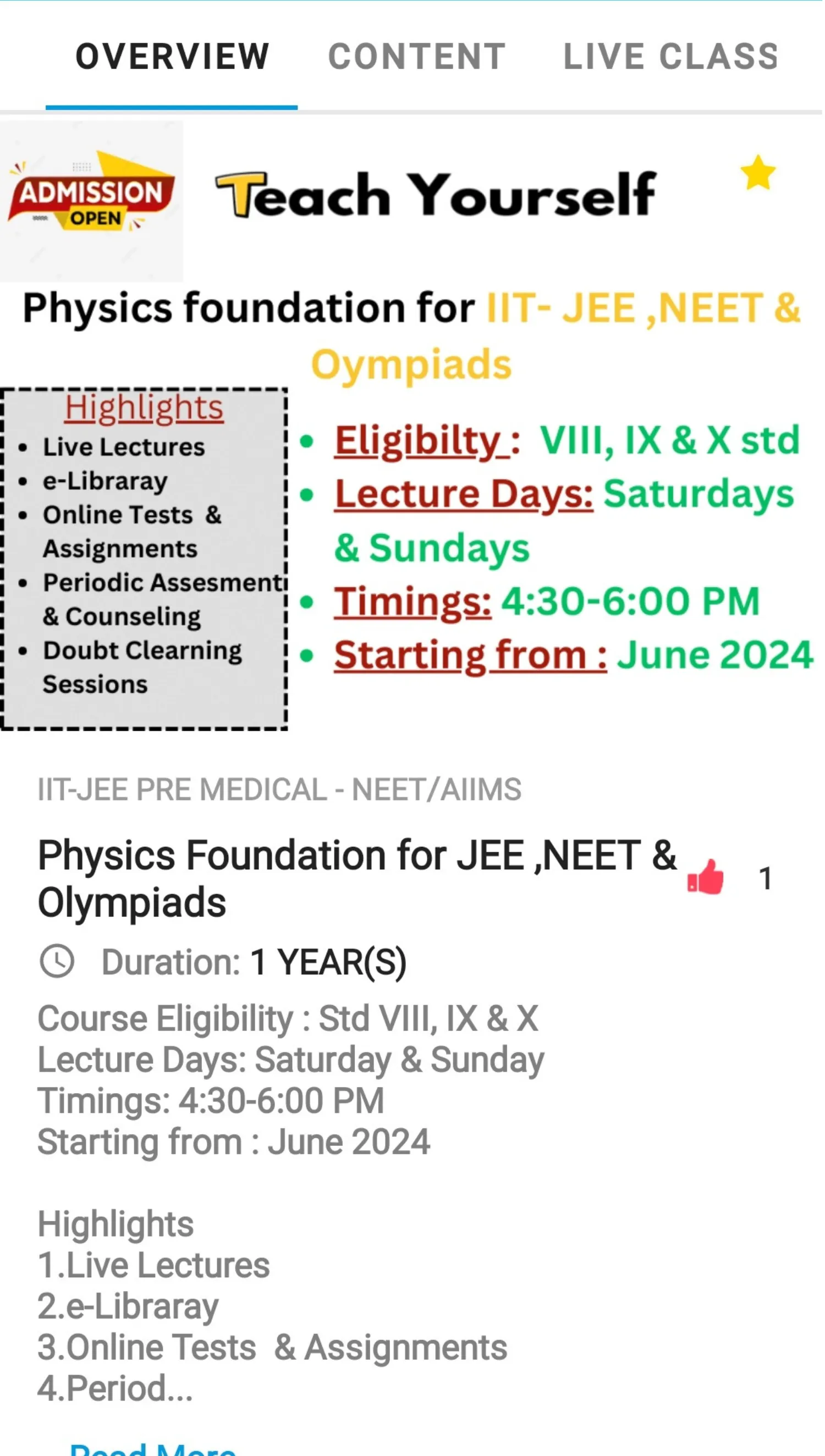 Teach Yourself Physics for IIT | Indus Appstore | Screenshot