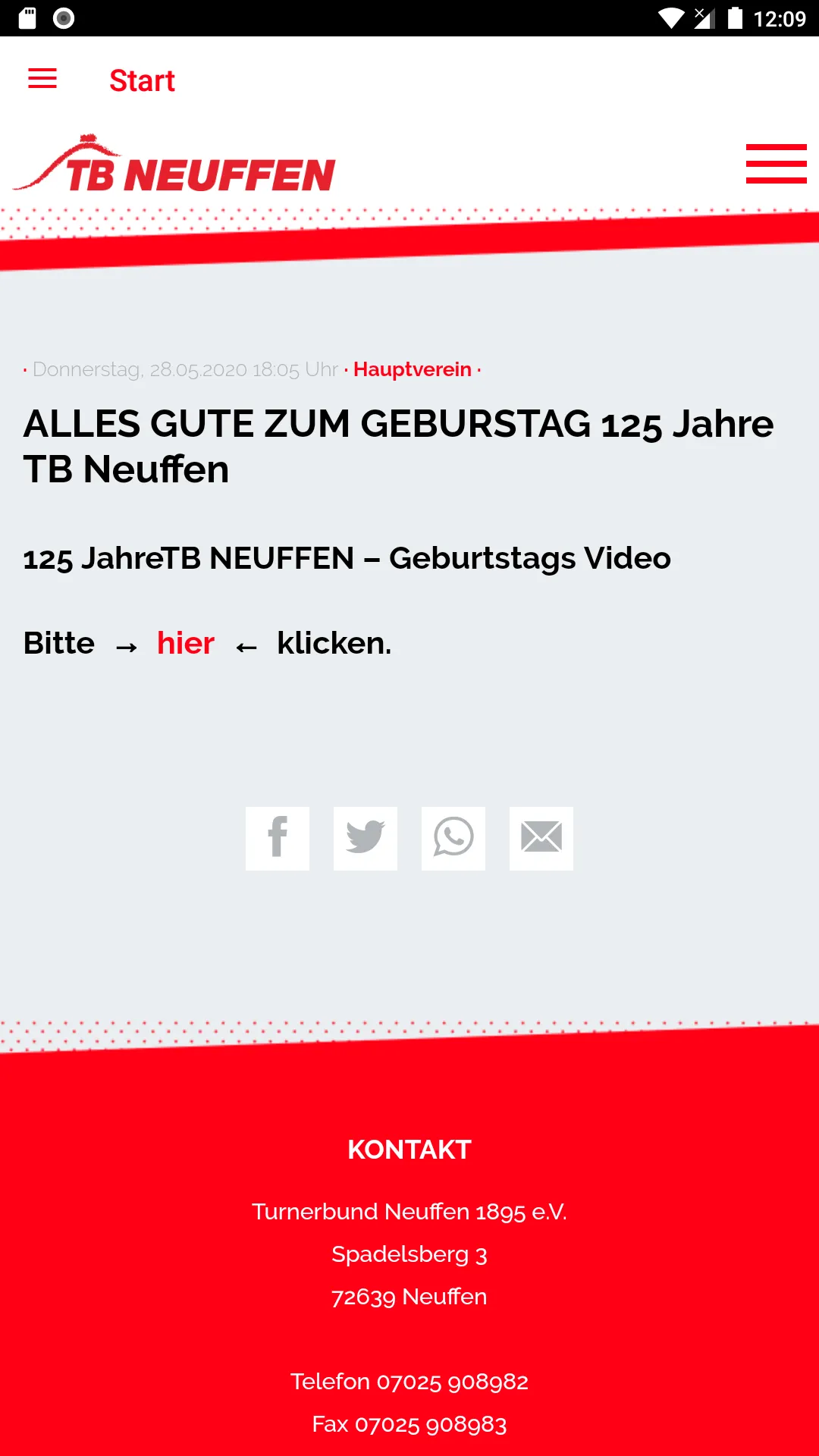 TB Neuffen - Handball | Indus Appstore | Screenshot