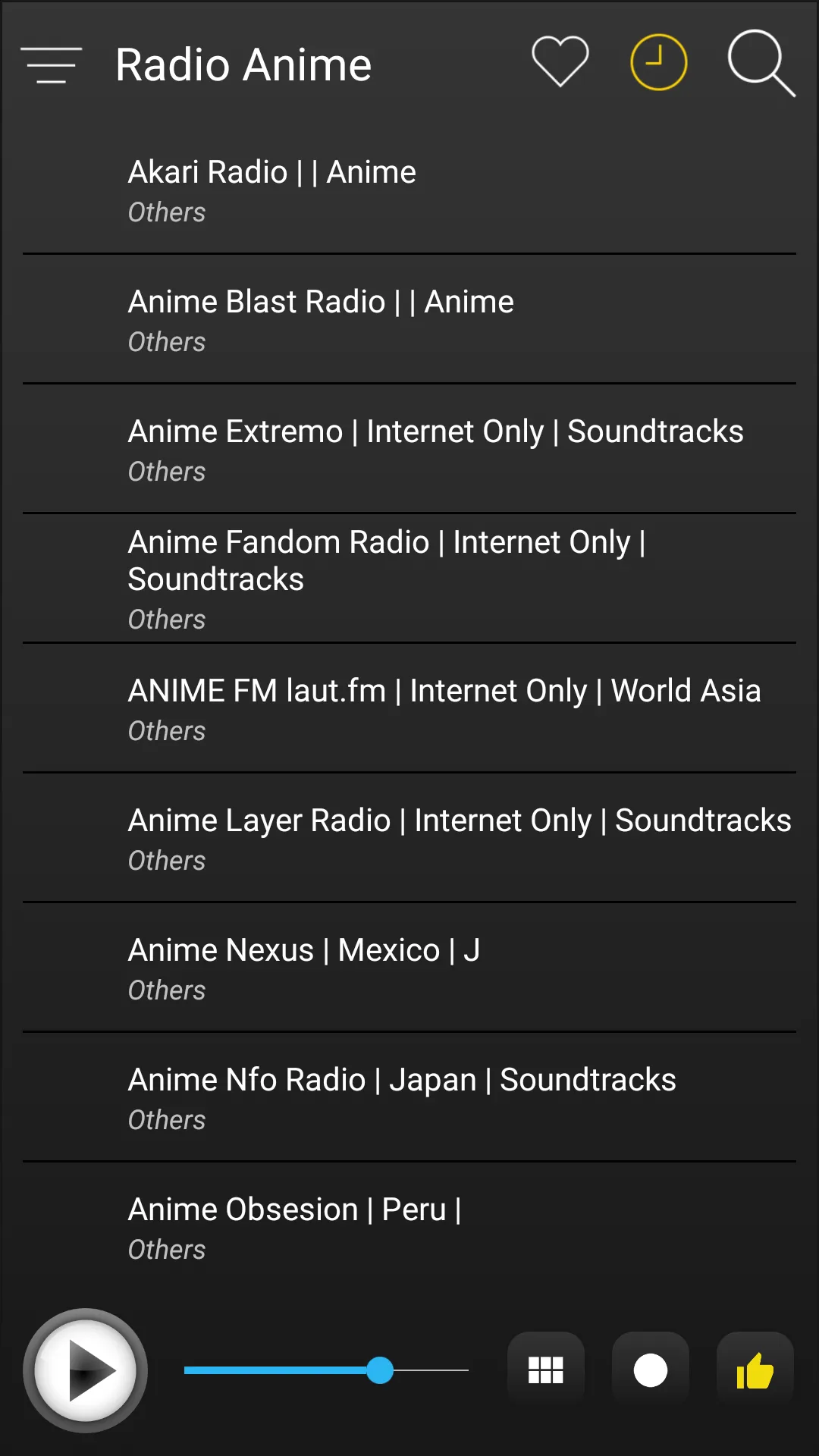 Anime Radio FM AM Music | Indus Appstore | Screenshot