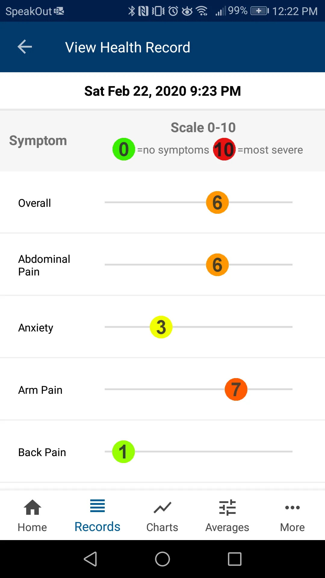 Health Symptom Tracker | Indus Appstore | Screenshot