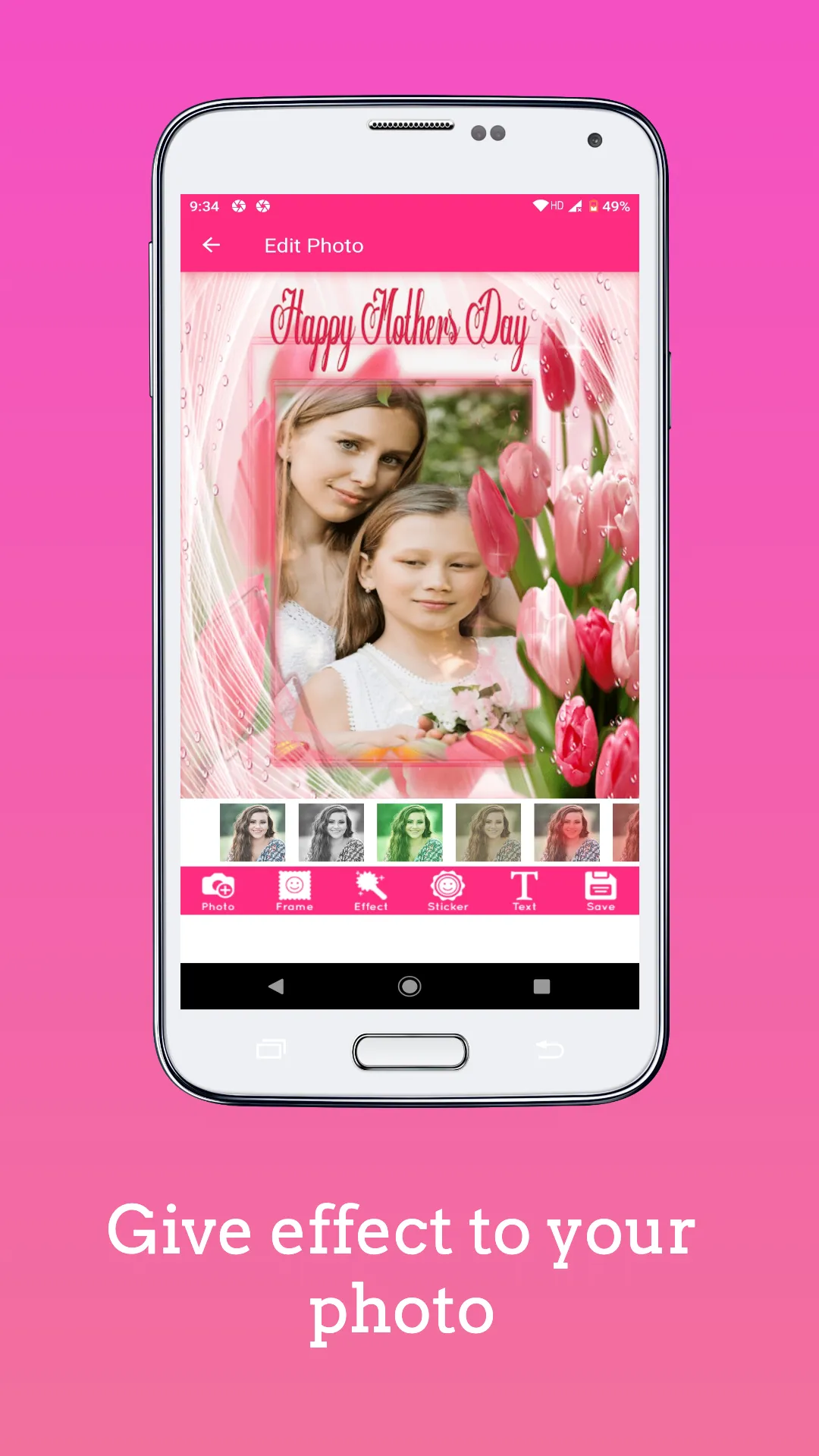 Mother's Day Photo Frames 2024 | Indus Appstore | Screenshot