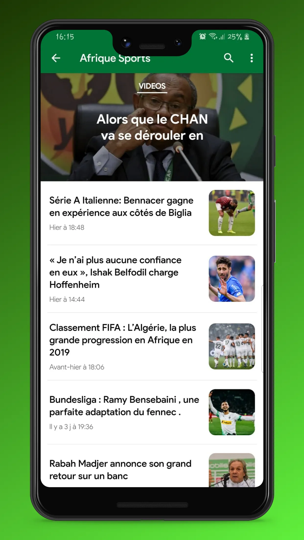 Africa Sports | Indus Appstore | Screenshot