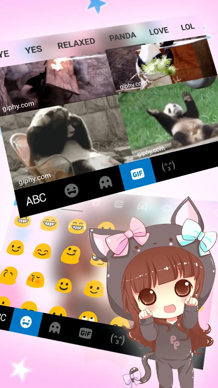 Kawaii Bow Girl Theme | Indus Appstore | Screenshot