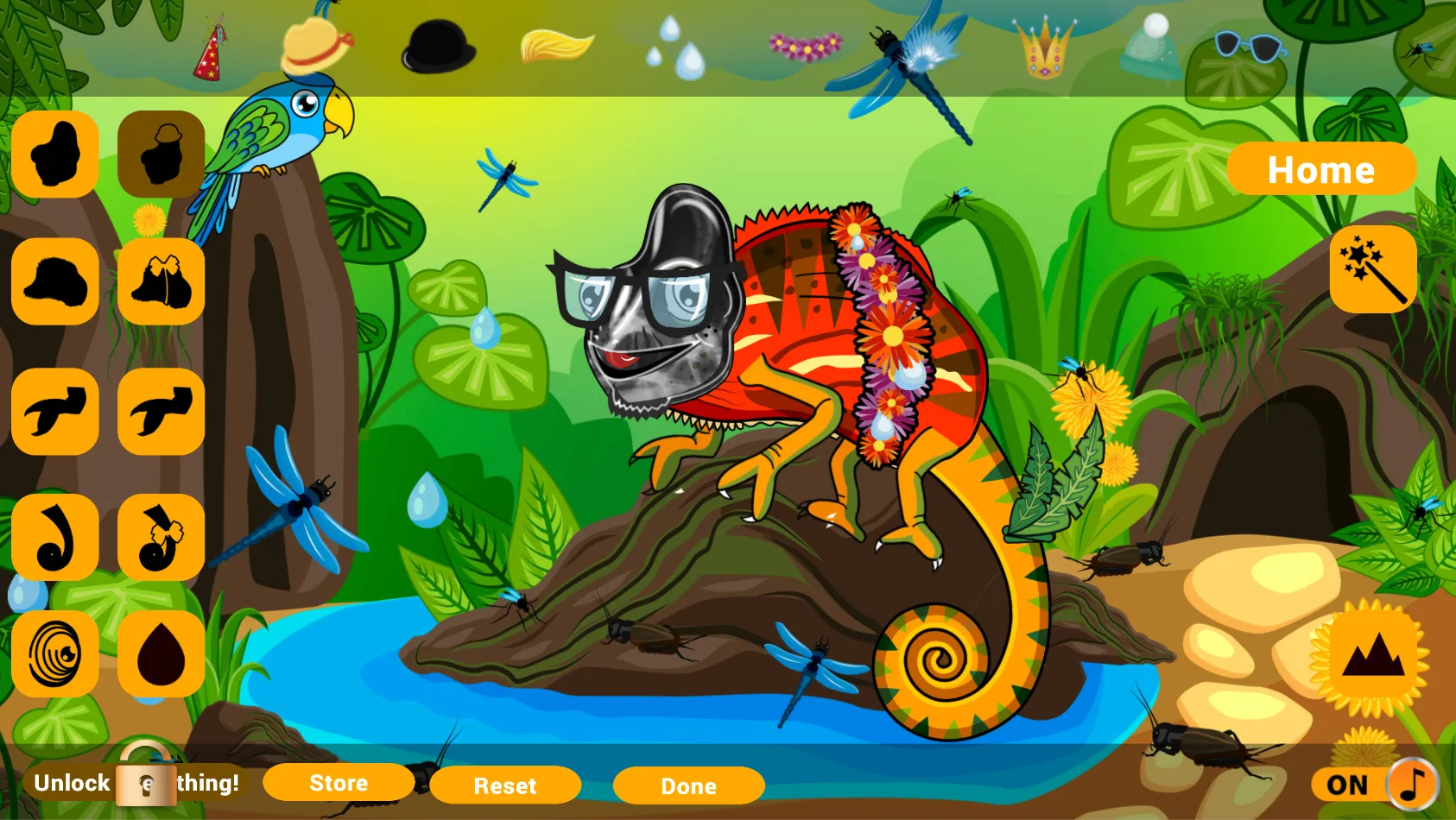 Fancy Chameleon Dress Up Game | Indus Appstore | Screenshot