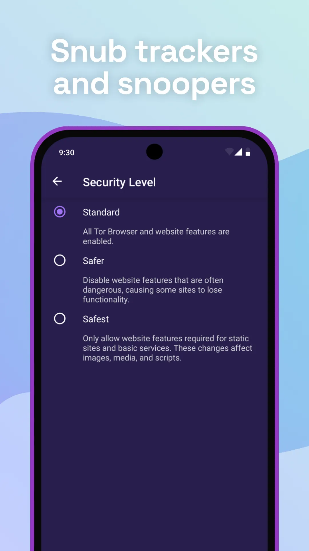 Tor Browser (Alpha) | Indus Appstore | Screenshot