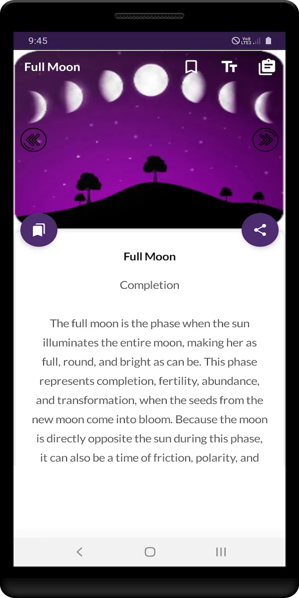 Moon Phases Rituals | Indus Appstore | Screenshot