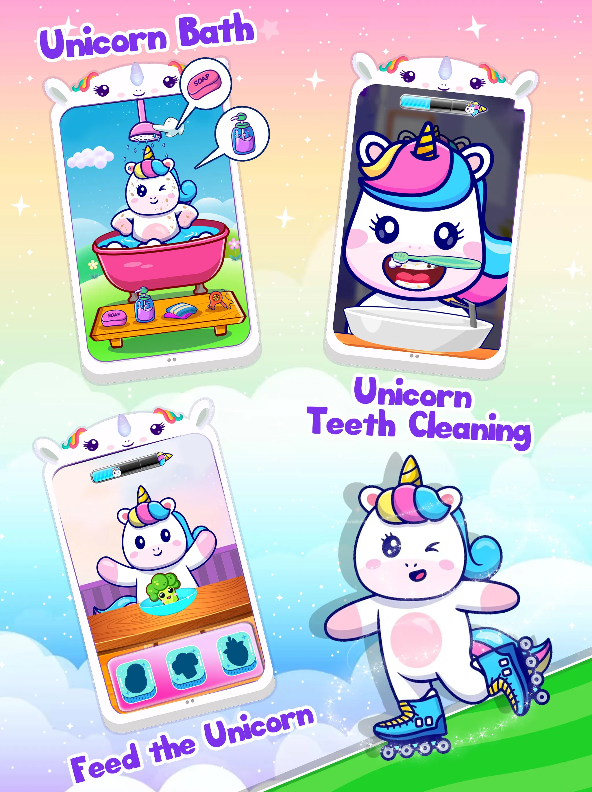 Baby Unicorn Phone For Kids | Indus Appstore | Screenshot