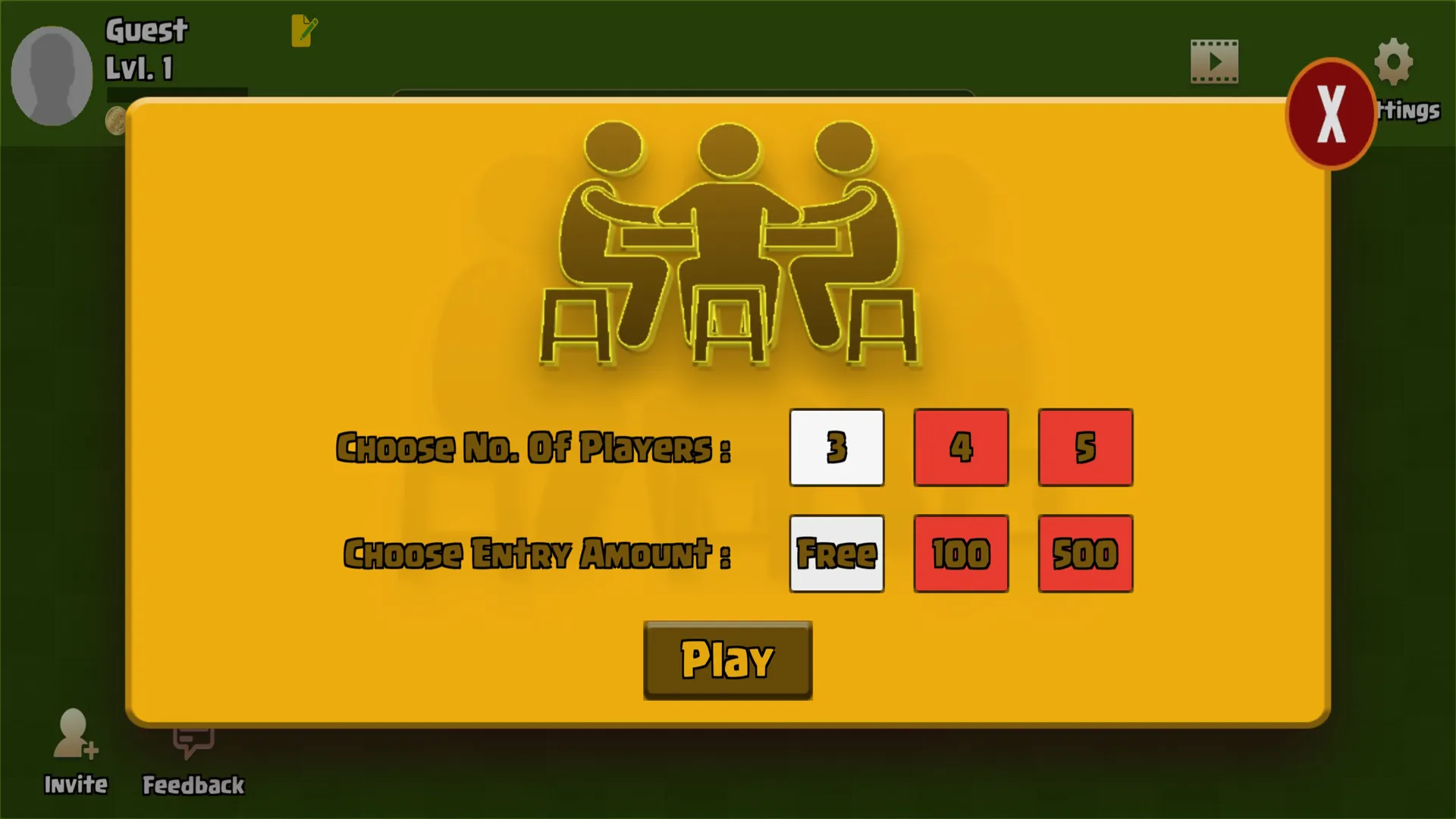 Challenge Card Game - Bluff | Indus Appstore | Screenshot