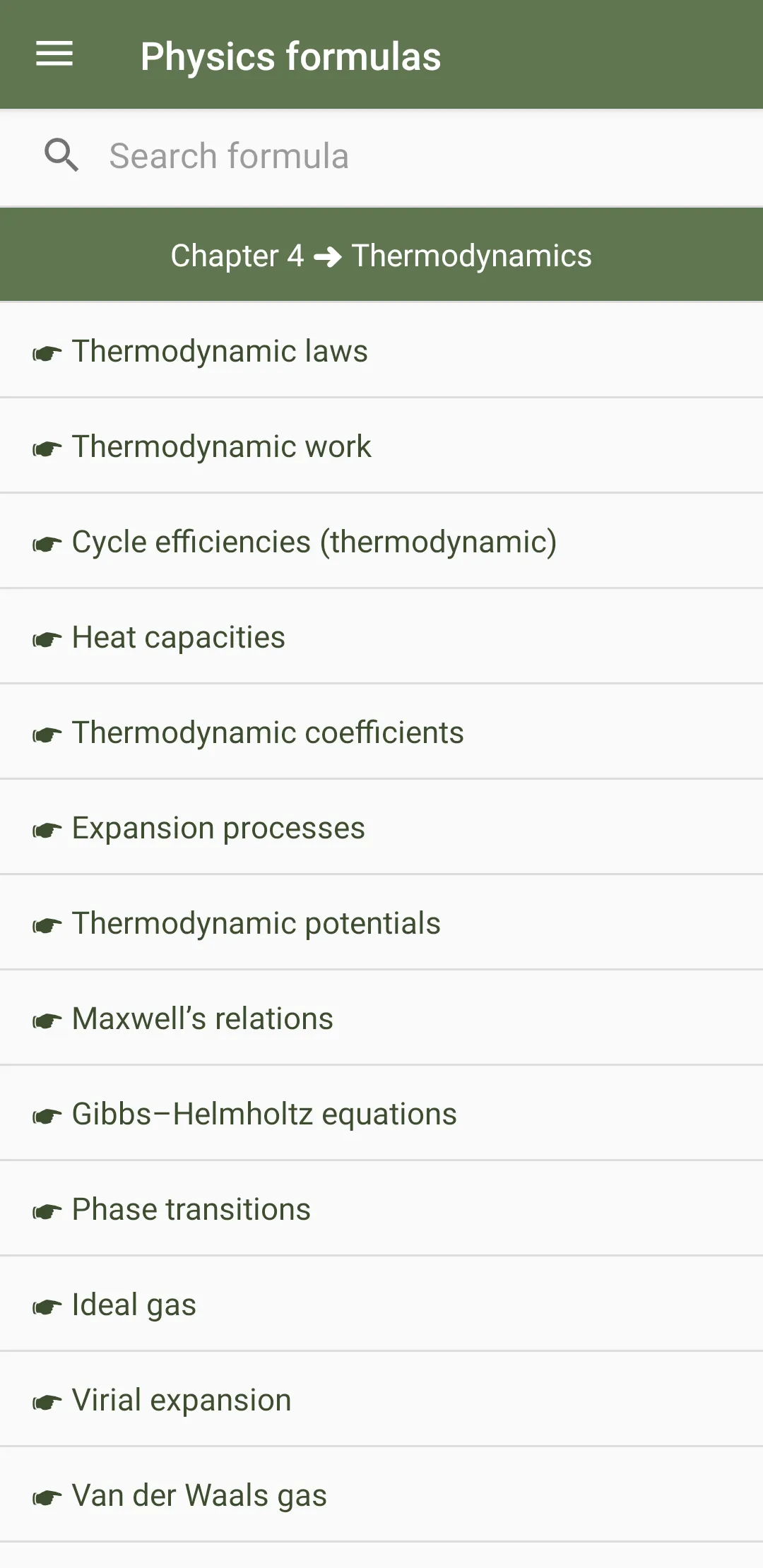 Math Physics formulas 2023 | Indus Appstore | Screenshot