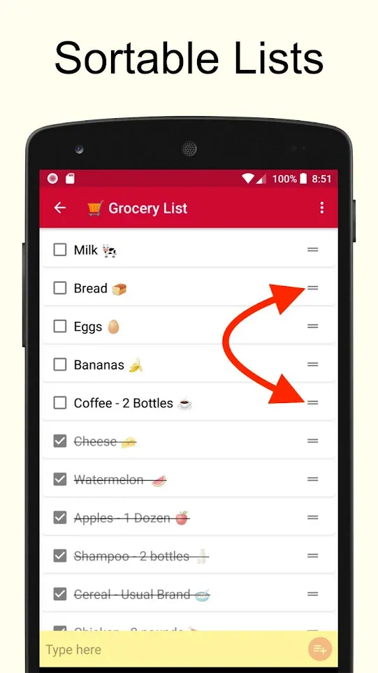 Shopping List - Simple & Easy | Indus Appstore | Screenshot