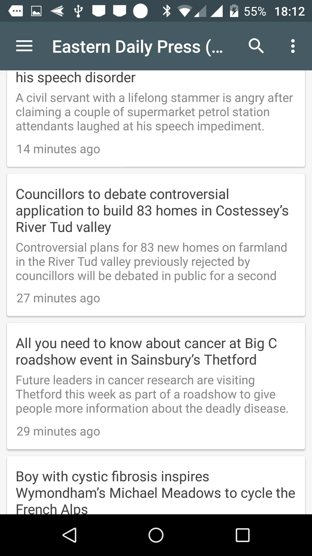 Norwich local news | Indus Appstore | Screenshot