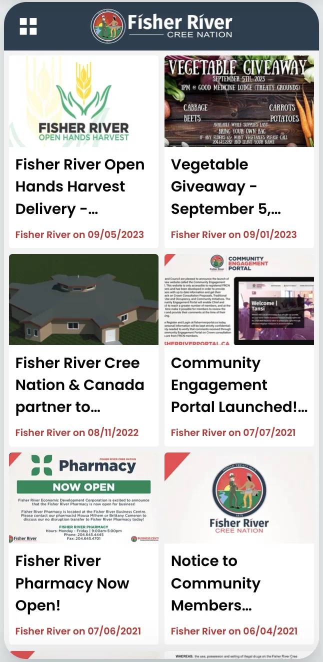 Fisher River Cree Nation | Indus Appstore | Screenshot