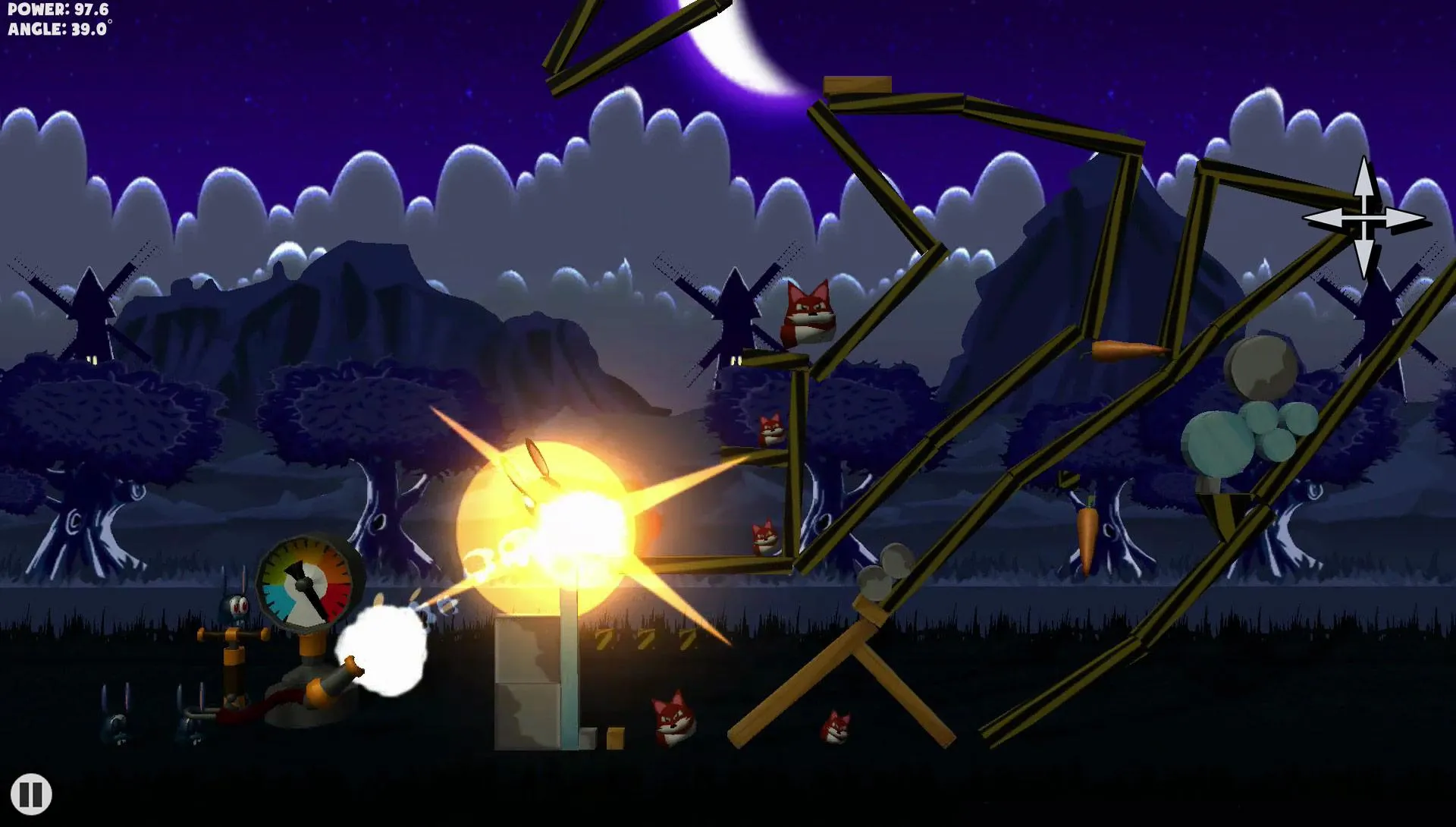 Angry Bunnies: Colossal Carrot | Indus Appstore | Screenshot