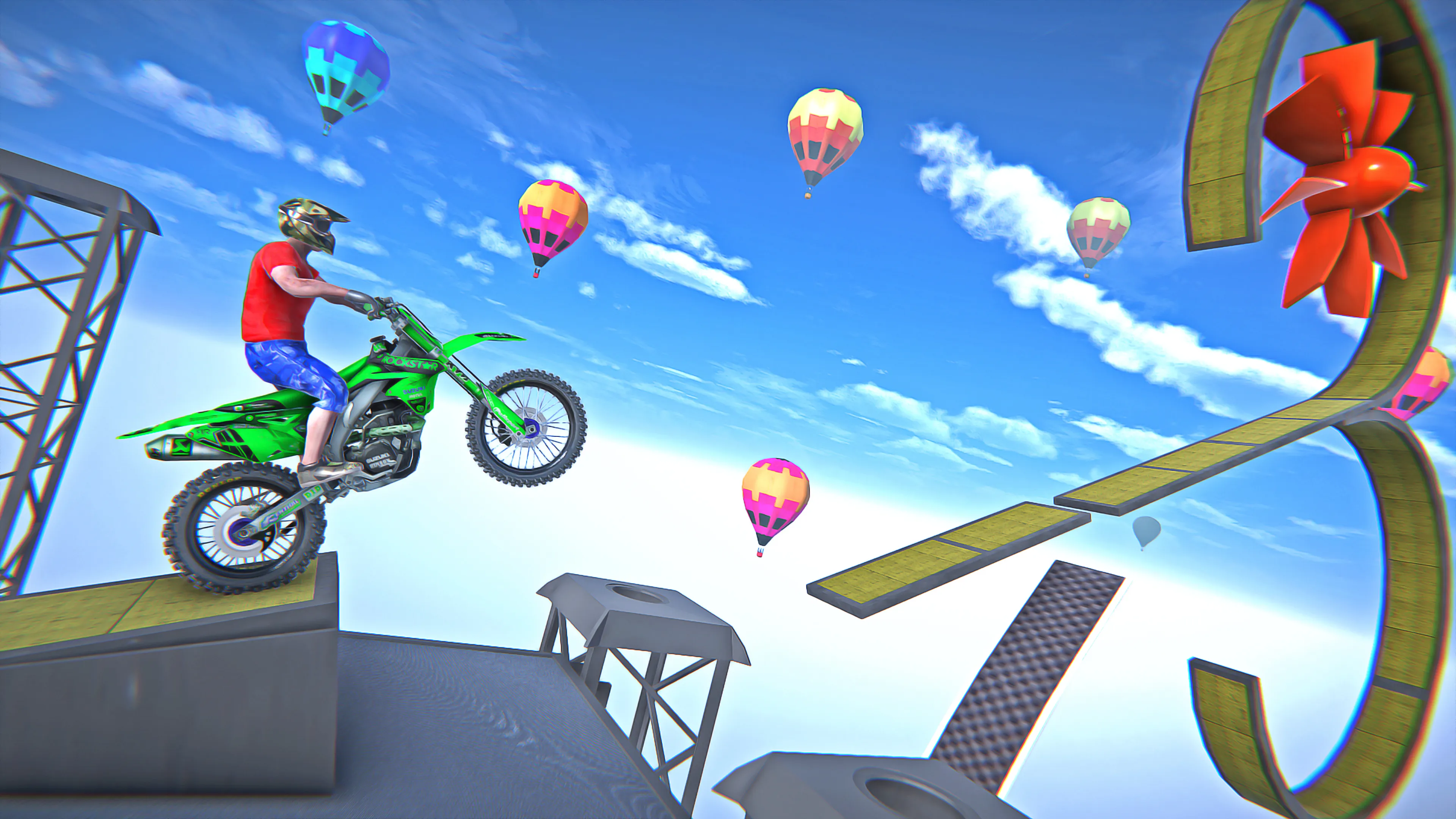 Tricky Bike Stunt : Bike Race | Indus Appstore | Screenshot