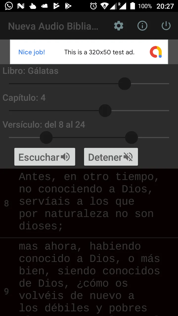 Nueva Audio Biblia (OSO) | Indus Appstore | Screenshot