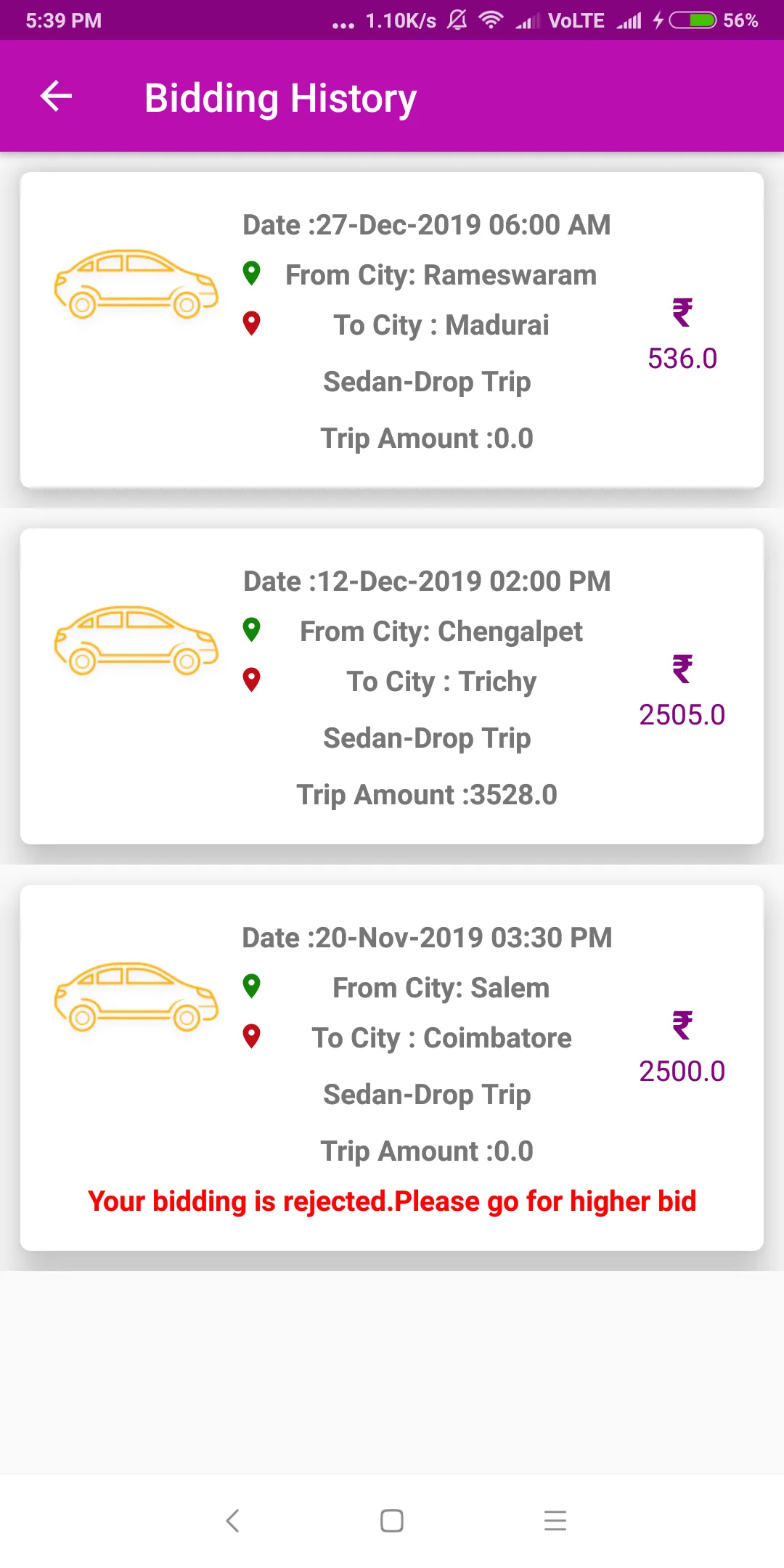 Droptaxi VendorApp | Indus Appstore | Screenshot