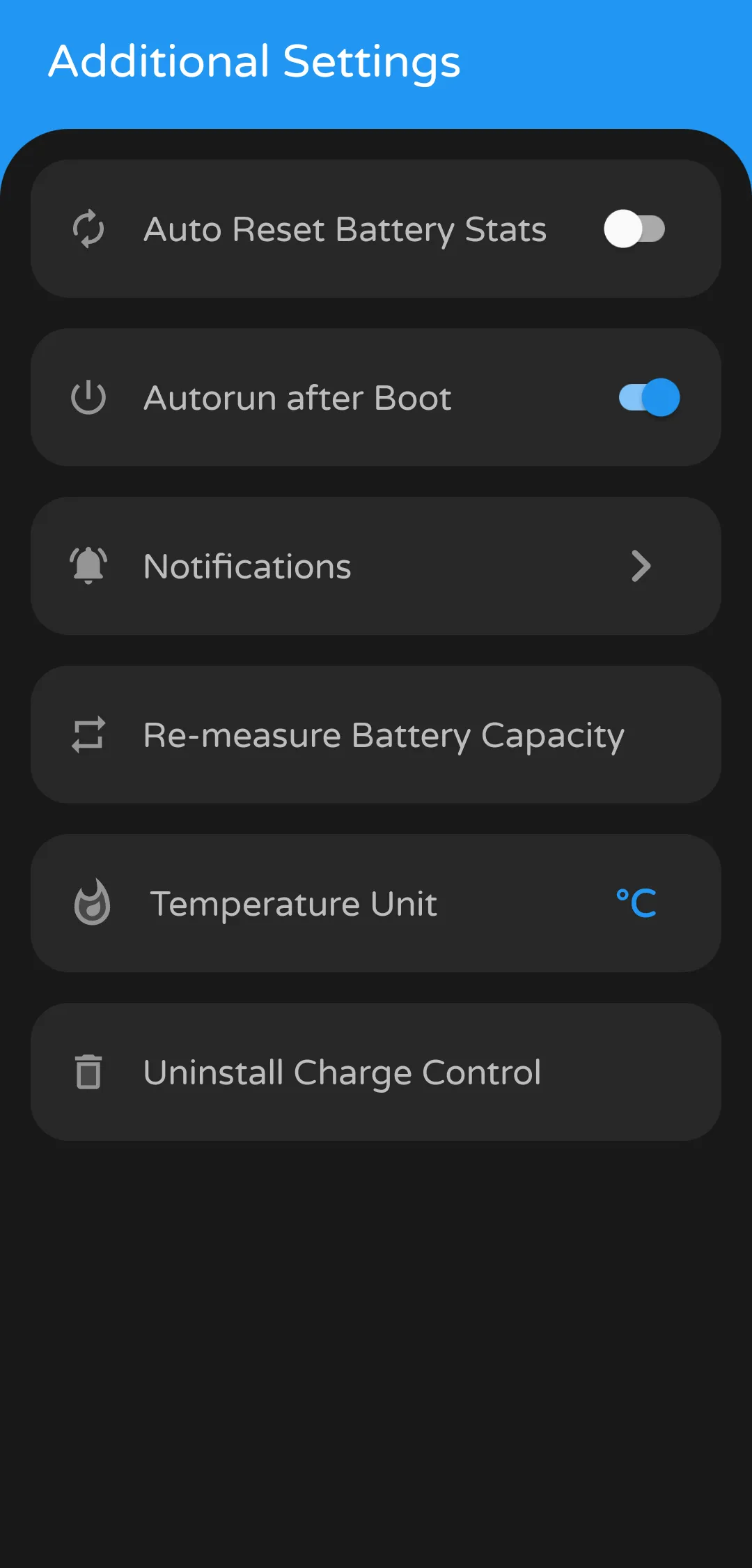 Charge Control [ROOT] | Indus Appstore | Screenshot