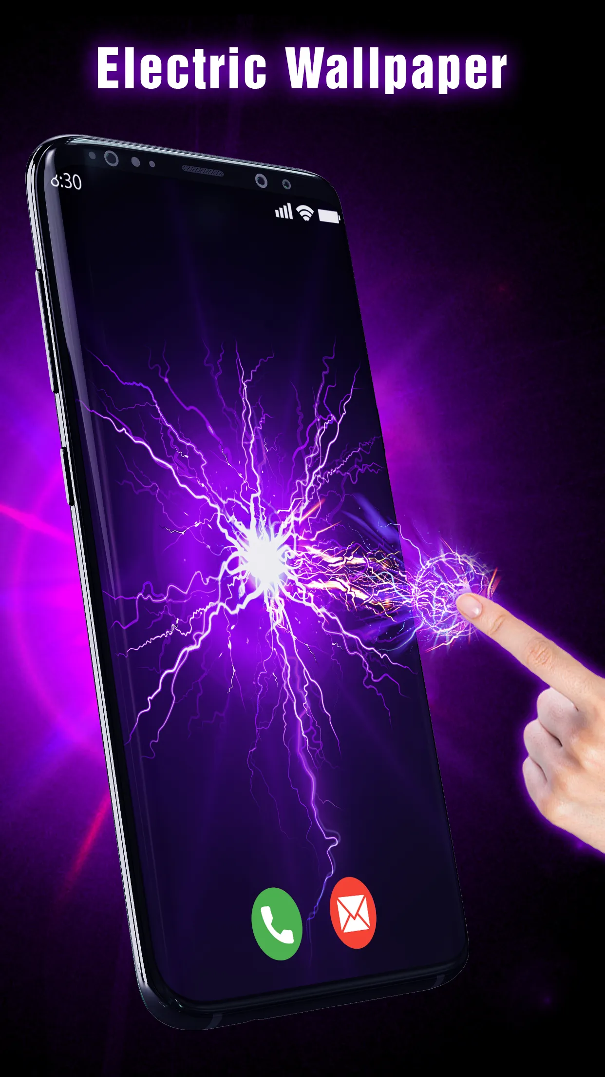 3D Electric Live Wallpaper | Indus Appstore | Screenshot