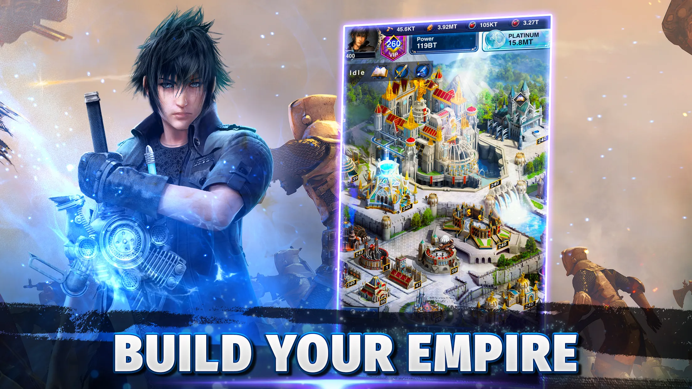 Final Fantasy XV: A New Empire | Indus Appstore | Screenshot