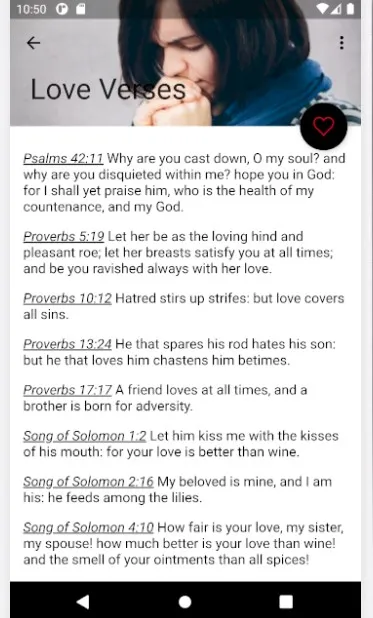 Good Bible Verses - Daily Best | Indus Appstore | Screenshot