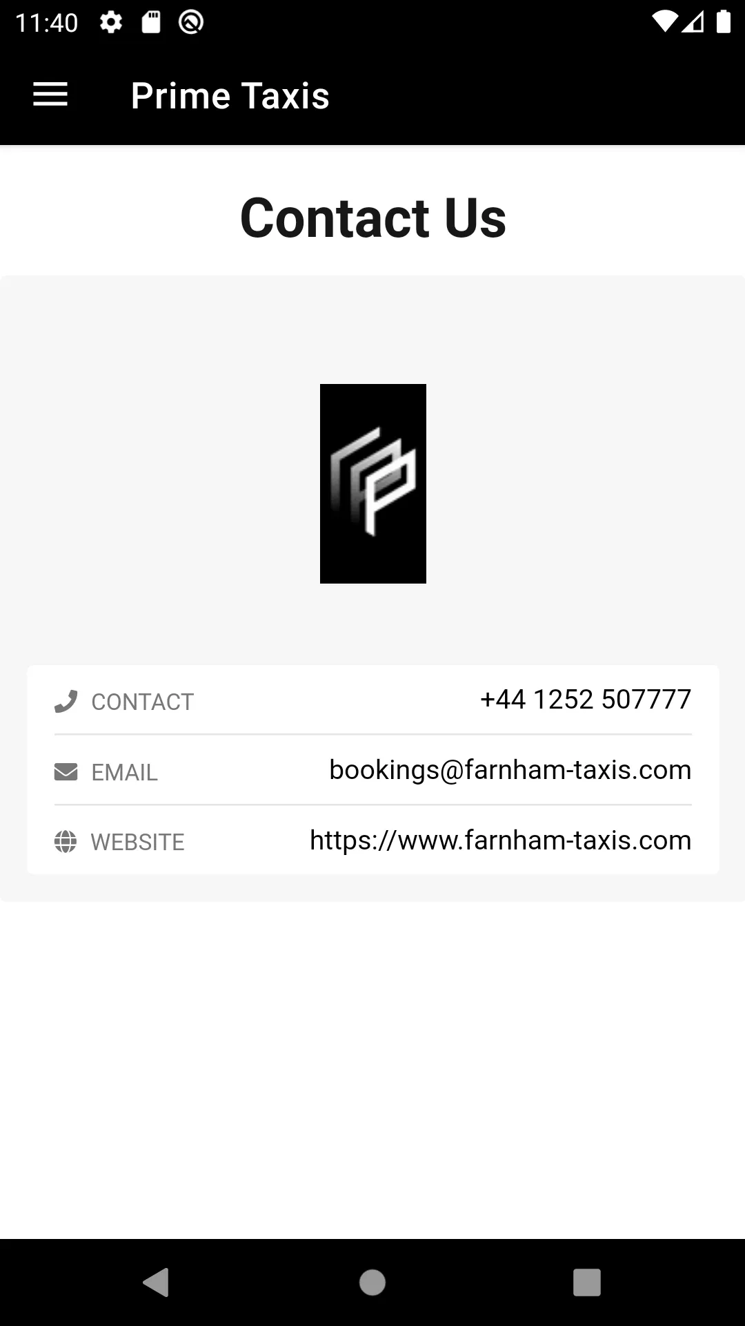 Prime Taxis | Indus Appstore | Screenshot