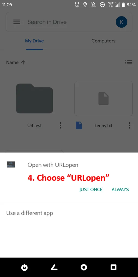 URL Opener | Indus Appstore | Screenshot