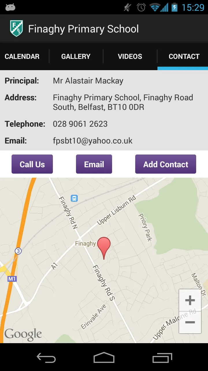 Finaghy Primary School | Indus Appstore | Screenshot