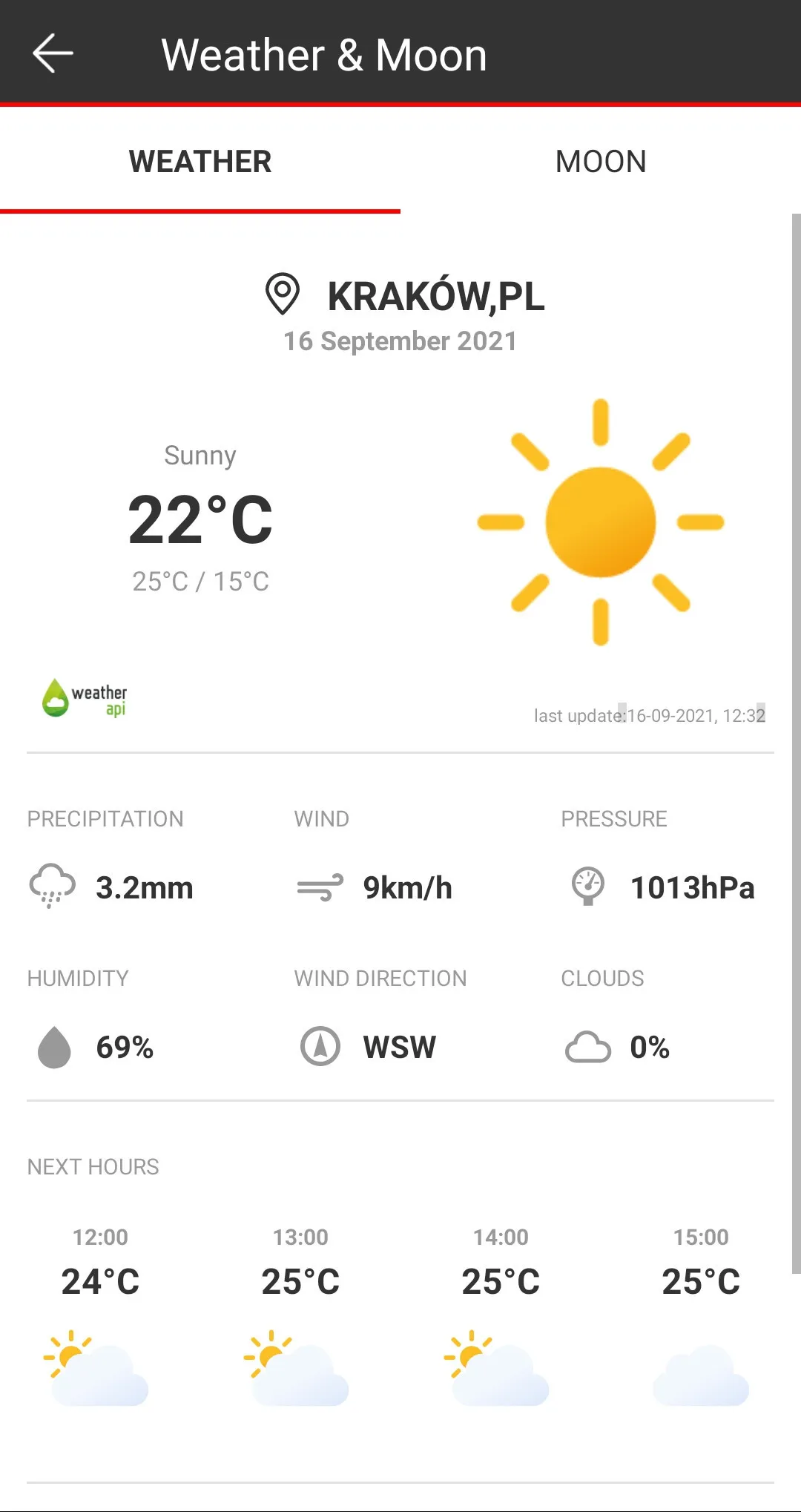 Perfect Compass (with weather) | Indus Appstore | Screenshot