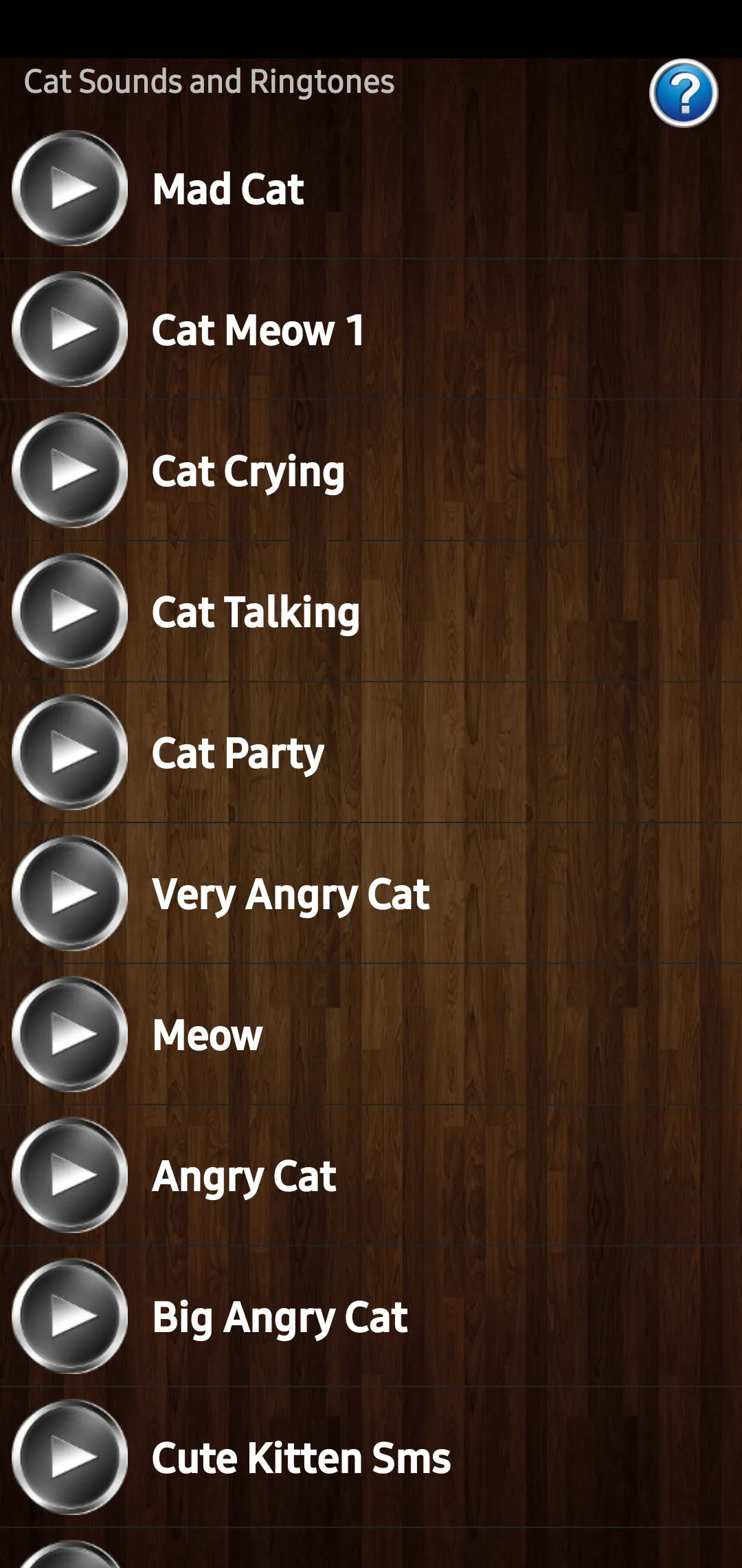 Cat Sounds and Ringtones | Indus Appstore | Screenshot