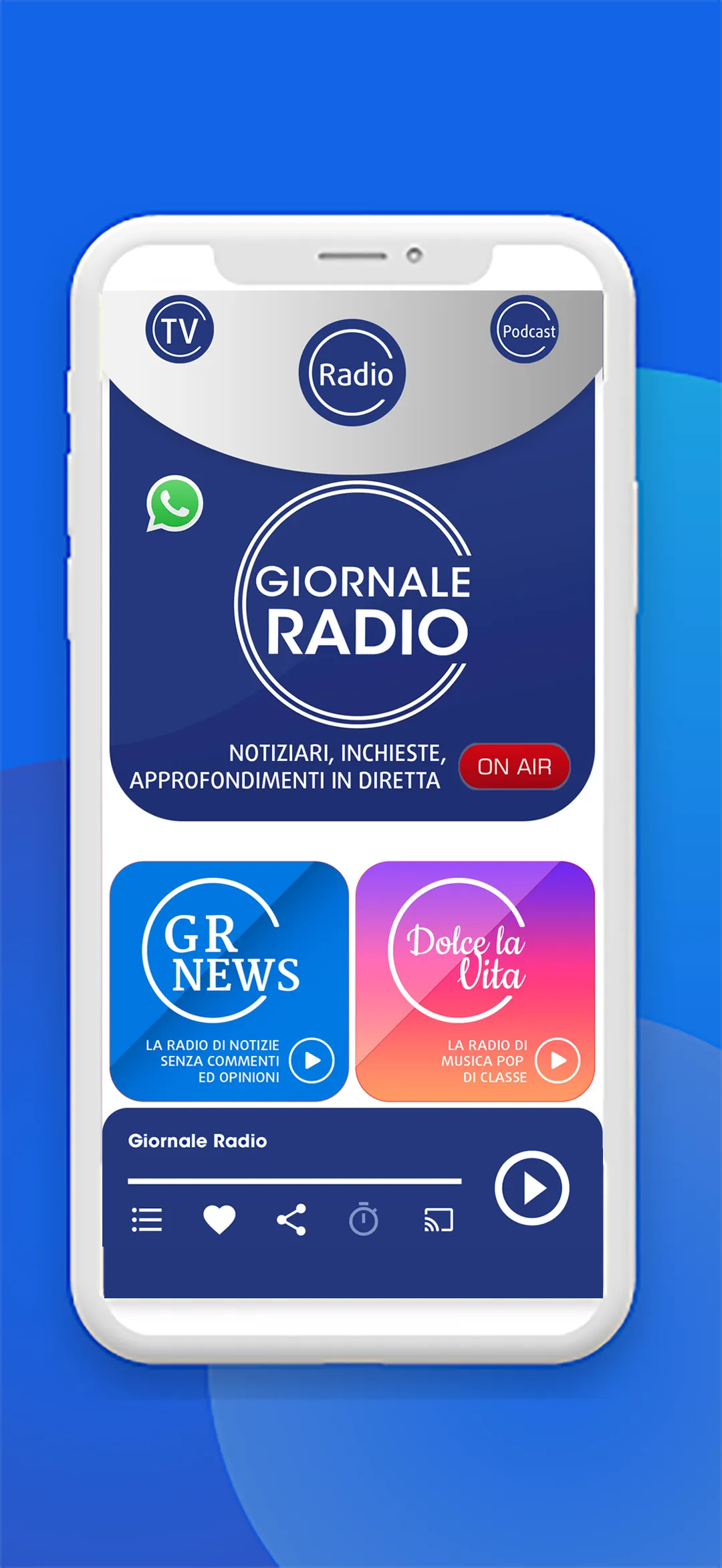 Giornale Radio | Indus Appstore | Screenshot