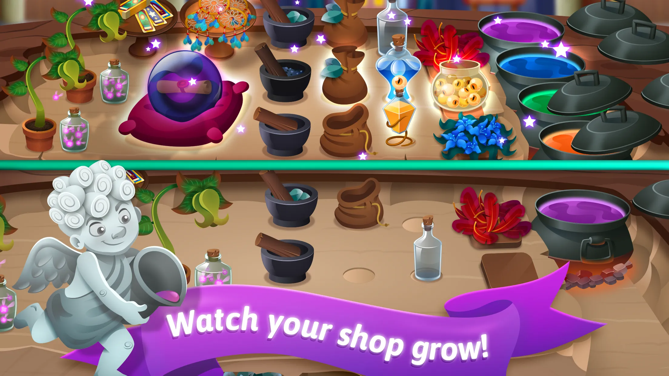 My Magic Shop: Witch Idle Game | Indus Appstore | Screenshot